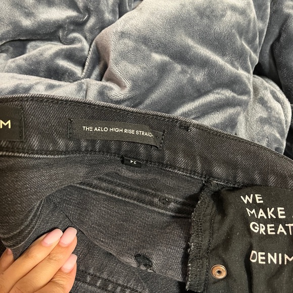 denim forum the arlo high rise straight size 24 - Picture 2 of 3